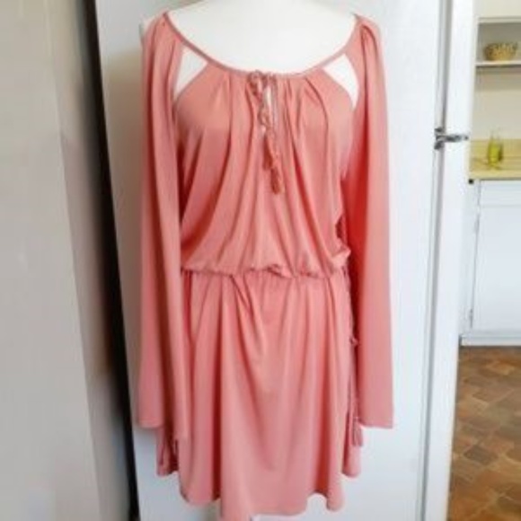 Free People dress size medium shoulder cutouts - Picture 2 of 7